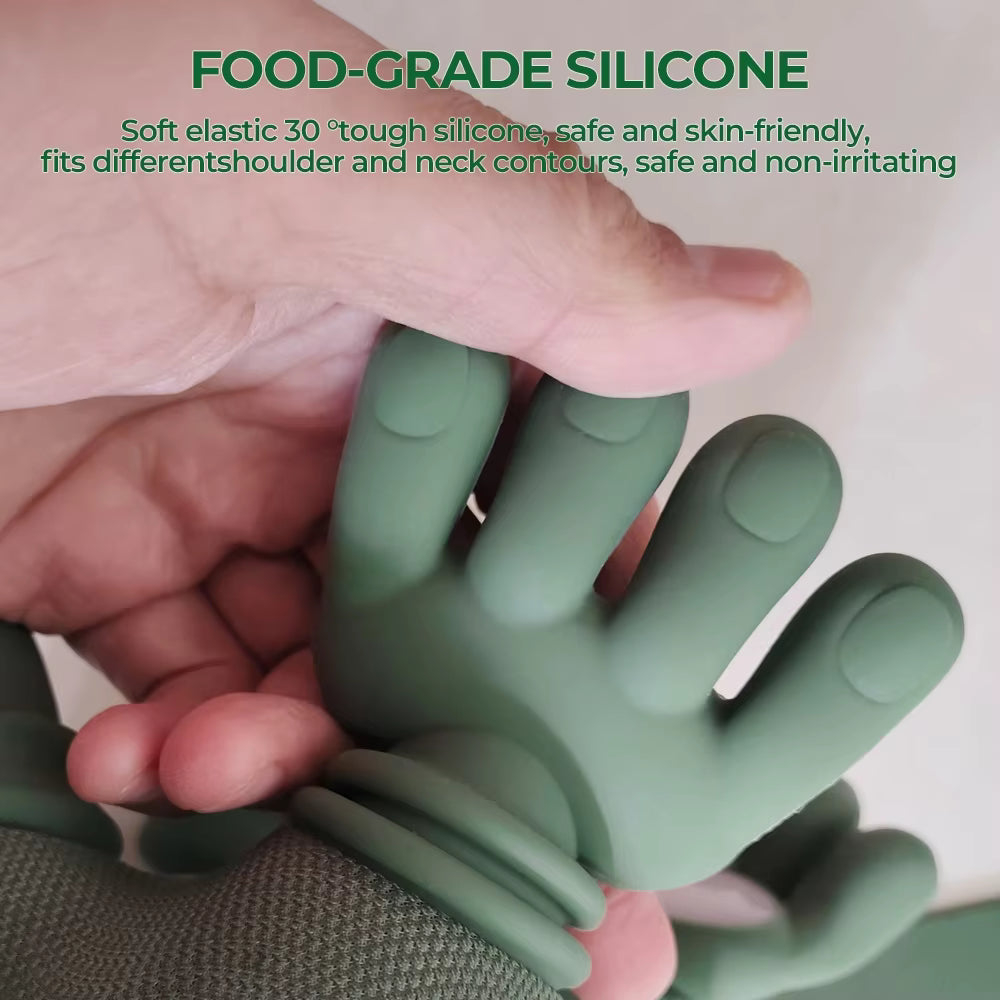 4D Bionic Finger Neck & Trapezius Shoulder Massager Shawl